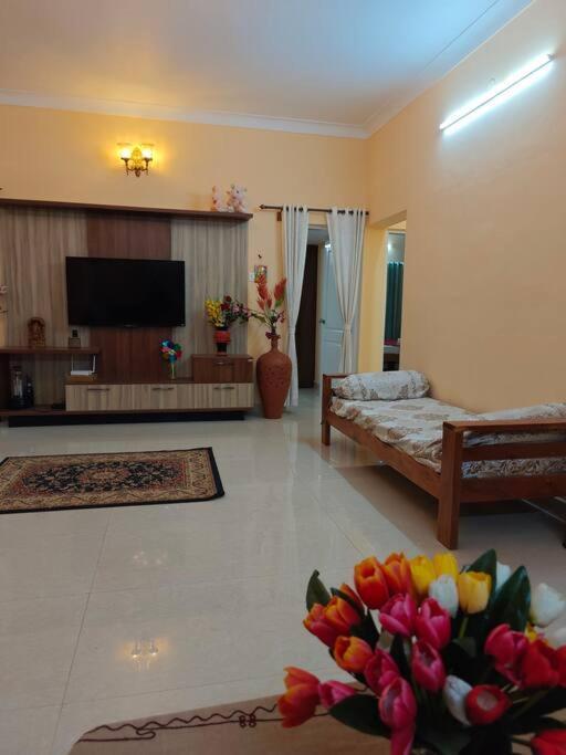 S R Luxurious Fully Ac 3 Bhk Bunglow Mysore Villa Eksteriør billede